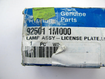 NEW - OEM License Plate Lamp Light Assy Driver Left For 2012-2014 Hyundai Accent