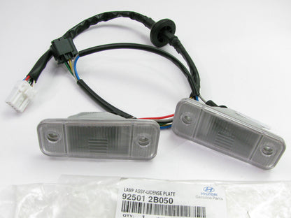 NEW License Plate Light Lamp OEM For 2010-2012 Hyundai Santa Fe 925012B050