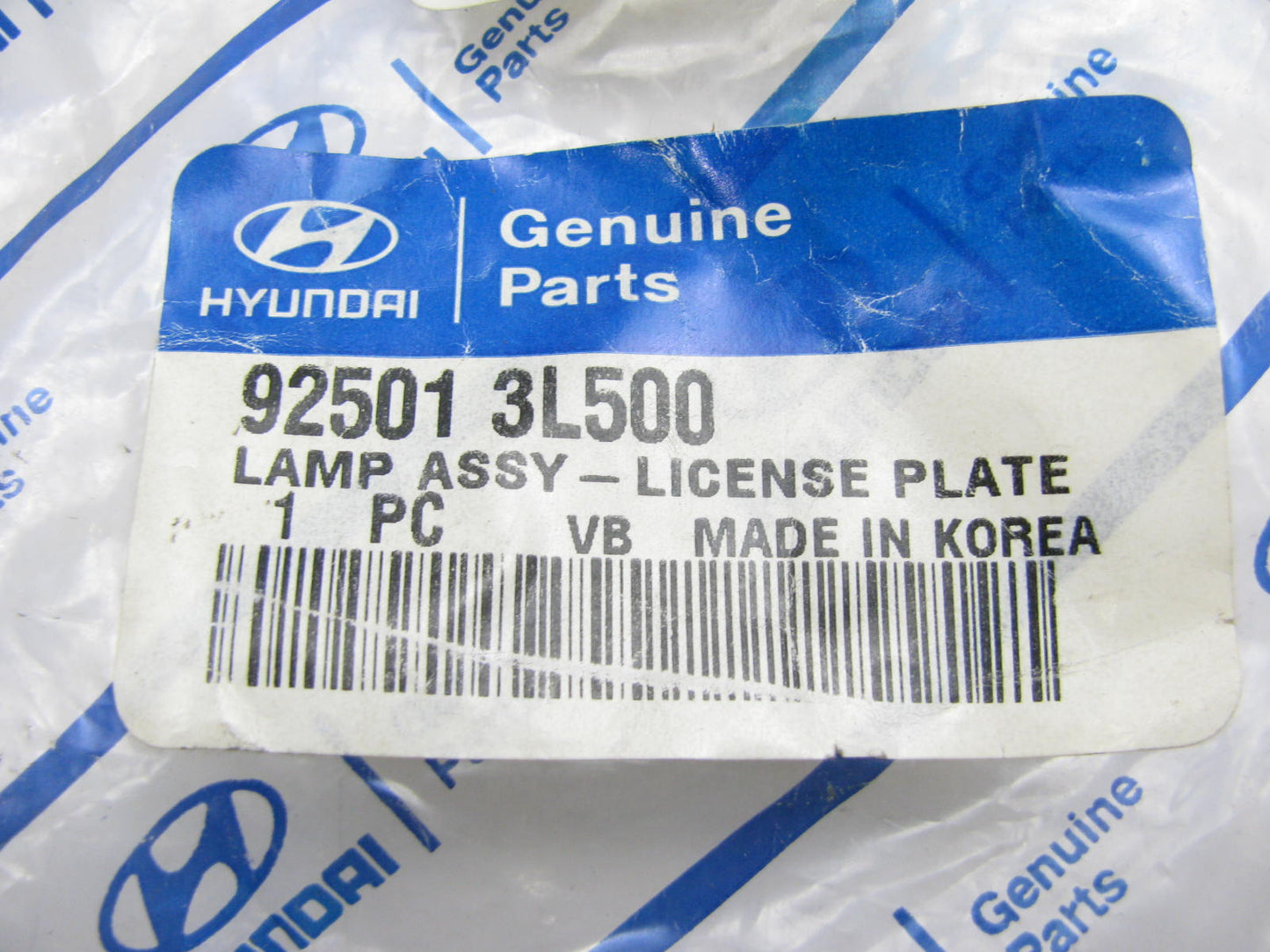 NEW License Plate Light Lamp OEM For 2011 Hyundai Azera 925013L500