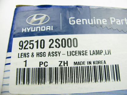 925102S000 Left License Plate Lamp Light Housing OEM For Hyundai 2014-15 Tucson