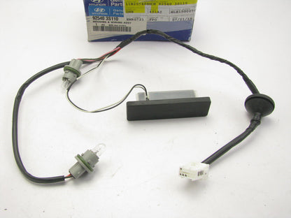 NEW - OEM 925403S110 License Plate Light For 2011-2012 Hyundai Sonata W/O Camera