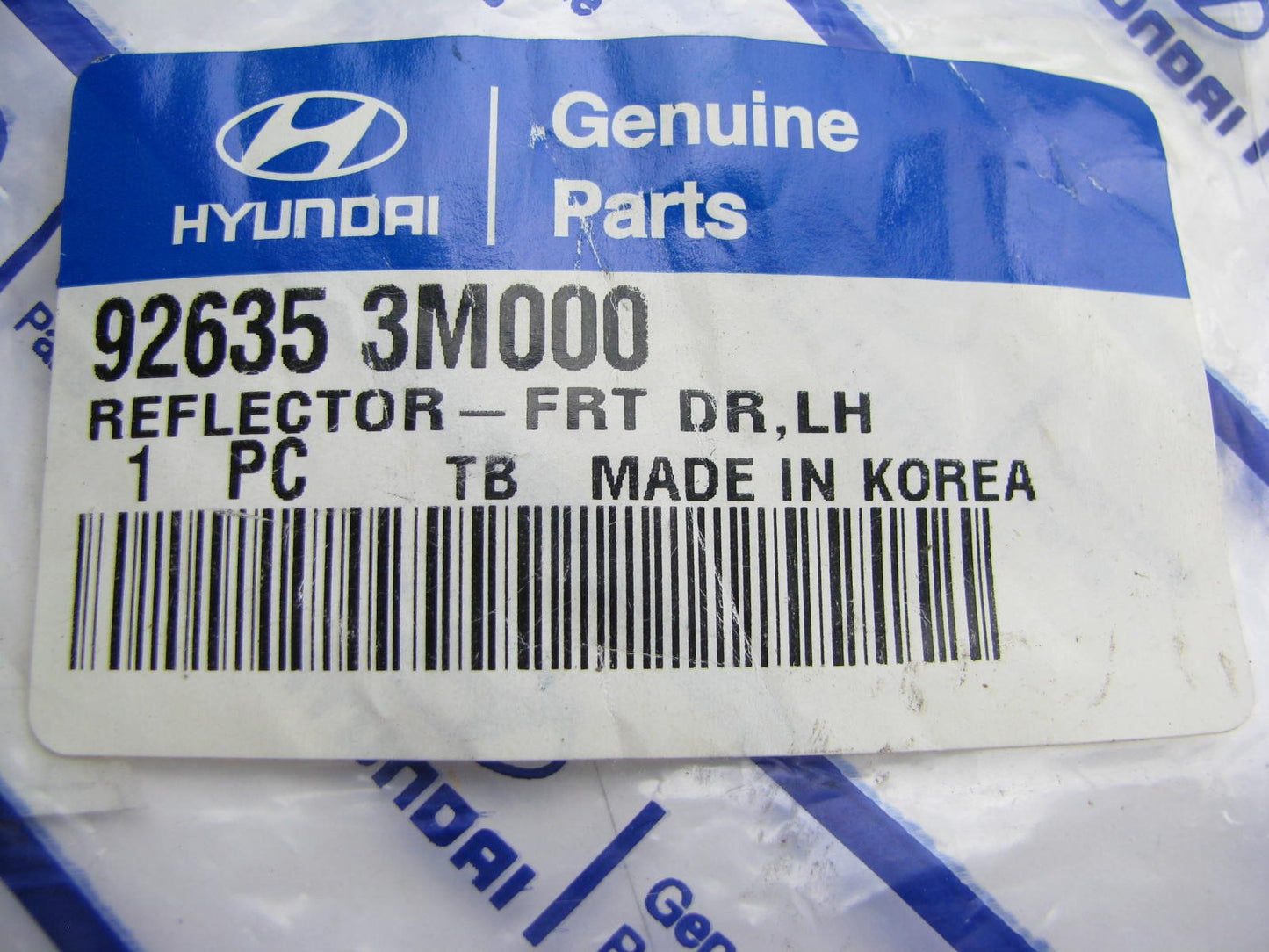 New Front Left Door Courtesy Lamp Light Lens OEM For 09-14 Genesis 926353M000