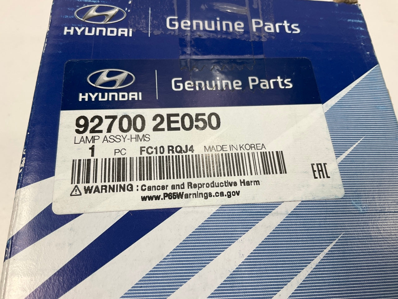 NEW 3rd Center Brake Tail Light Lamp OEM For 04-09 Hyundai Tucson 927002E050
