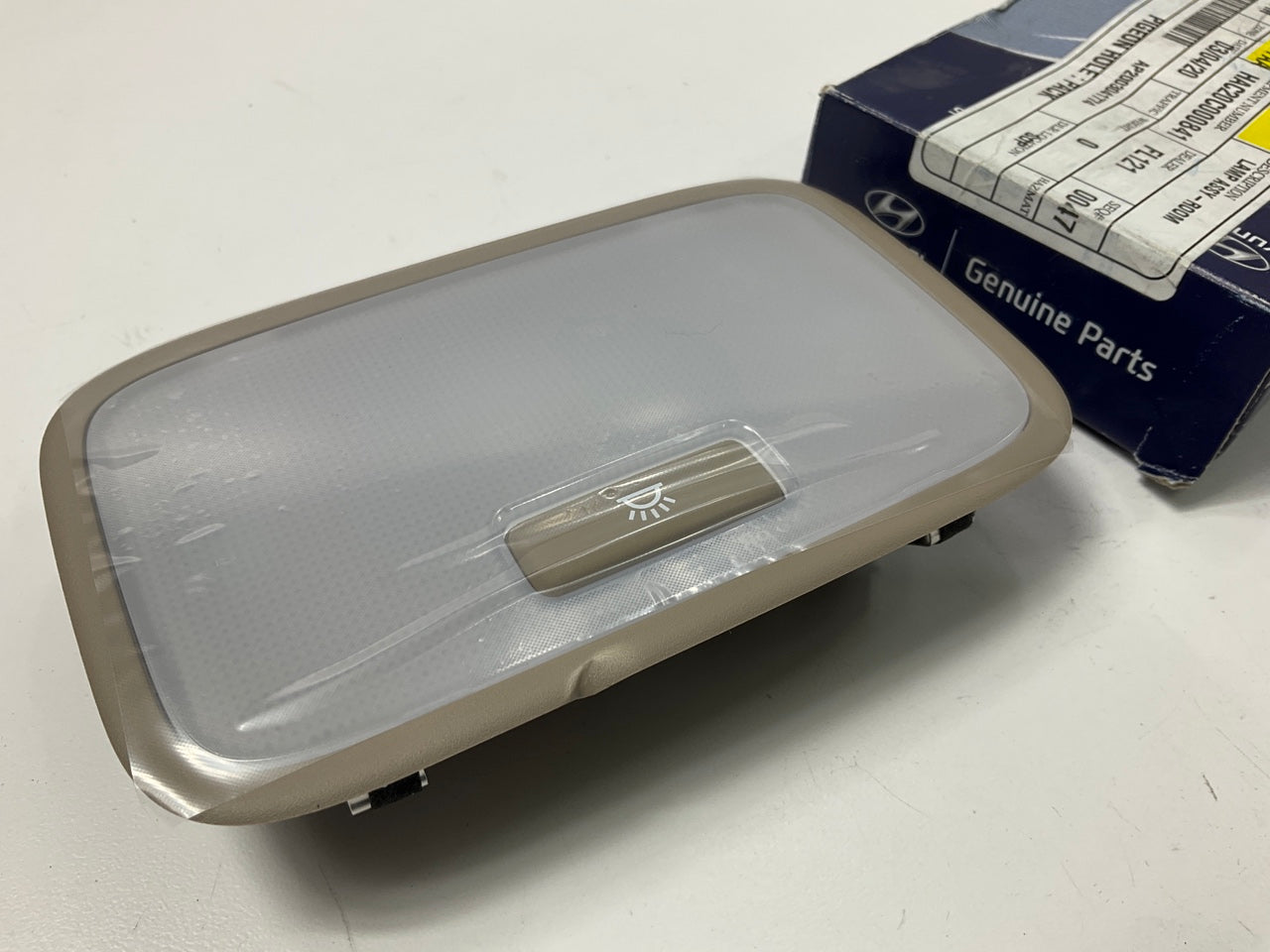 NEW Beige Dome Lamp Map Light OEM For 17-20 Elantra US BUILT, W/ Sunroof ONLY