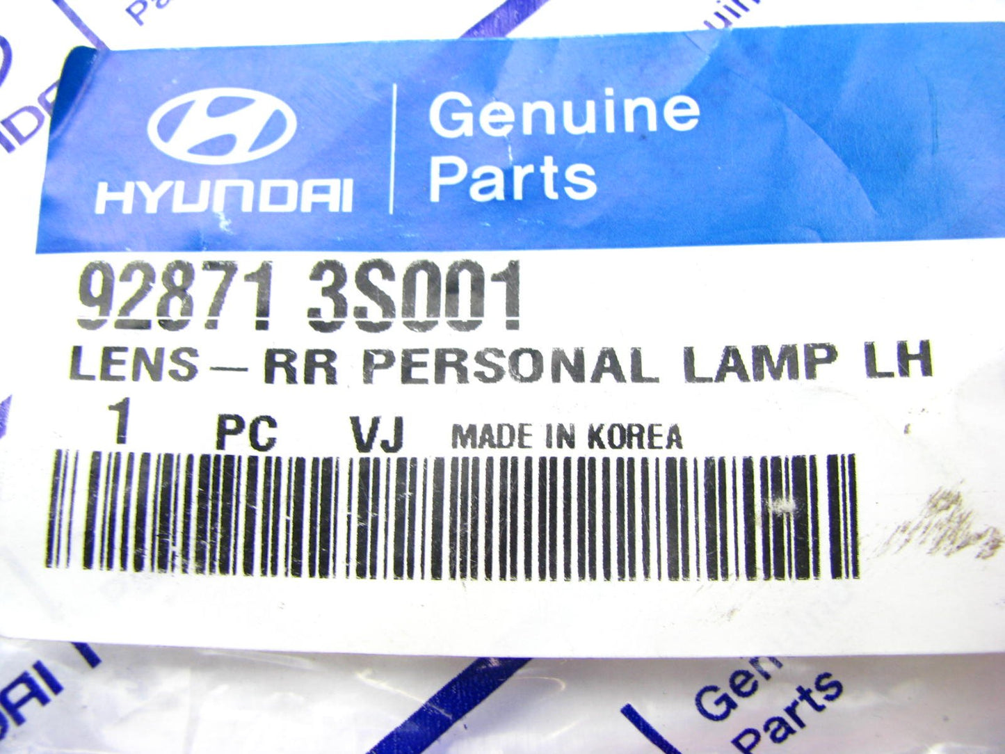 New OEM  Rear Left Side Dome Map Lamp Light Lens For 10-14 Sonata 928713S001