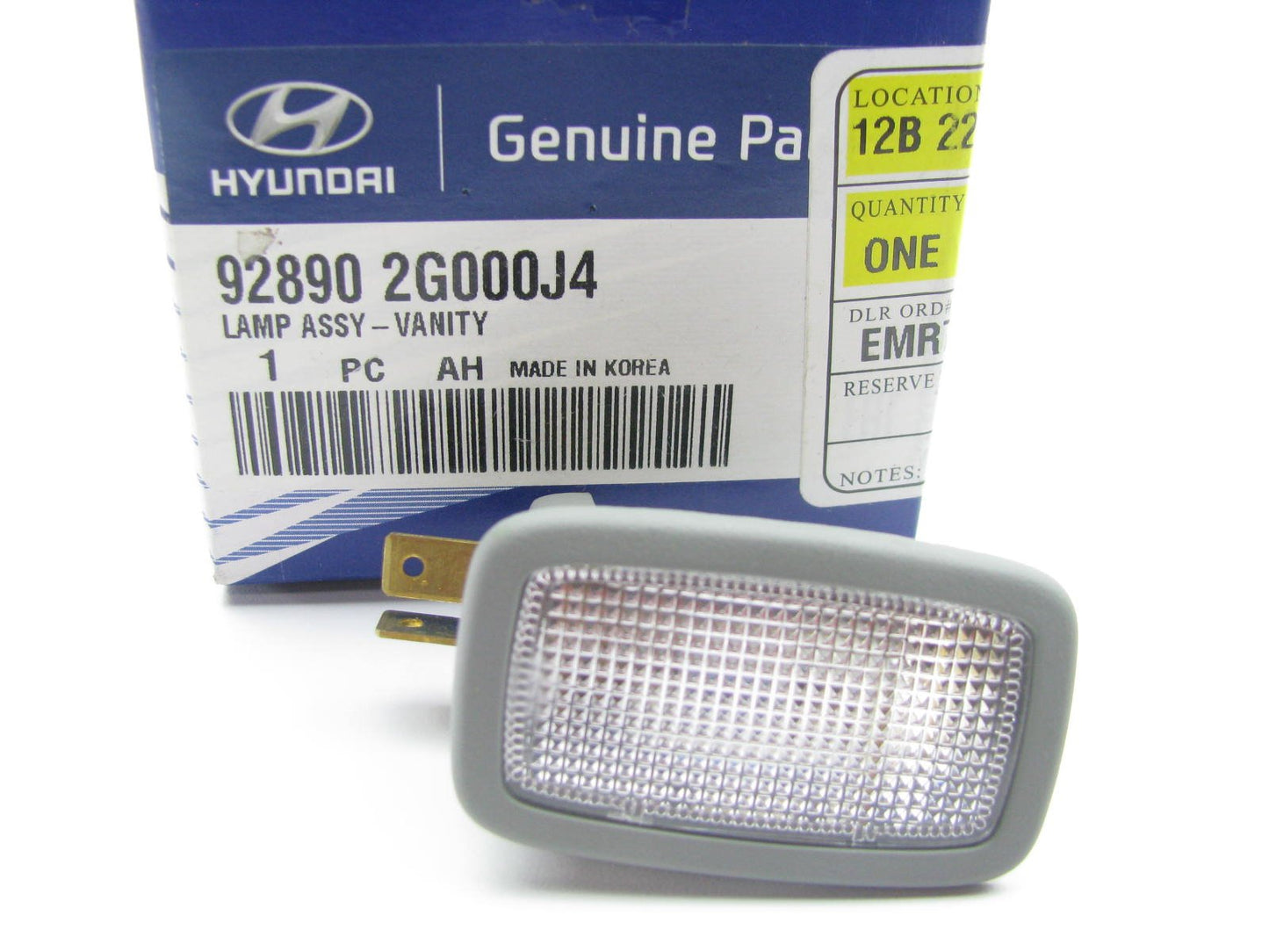 NEW GENUINE Roof Mounted Map Light Vanity Lamp OEM For 2007-09 Hyundai Santa Fe