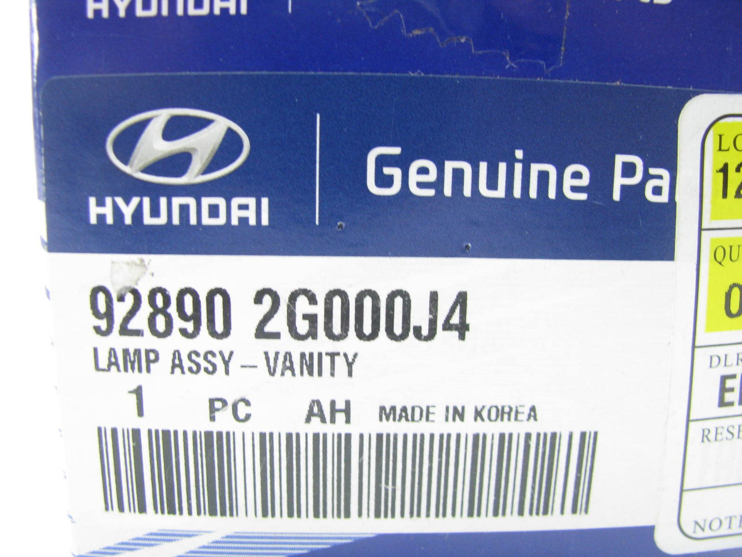 NEW GENUINE Roof Mounted Map Light Vanity Lamp OEM For 2007-09 Hyundai Santa Fe