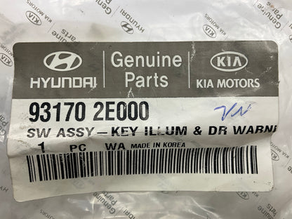 NEW OEM GENUINE Key Illumination Door Warning Switch For 2004-09 Hyundai Tucson