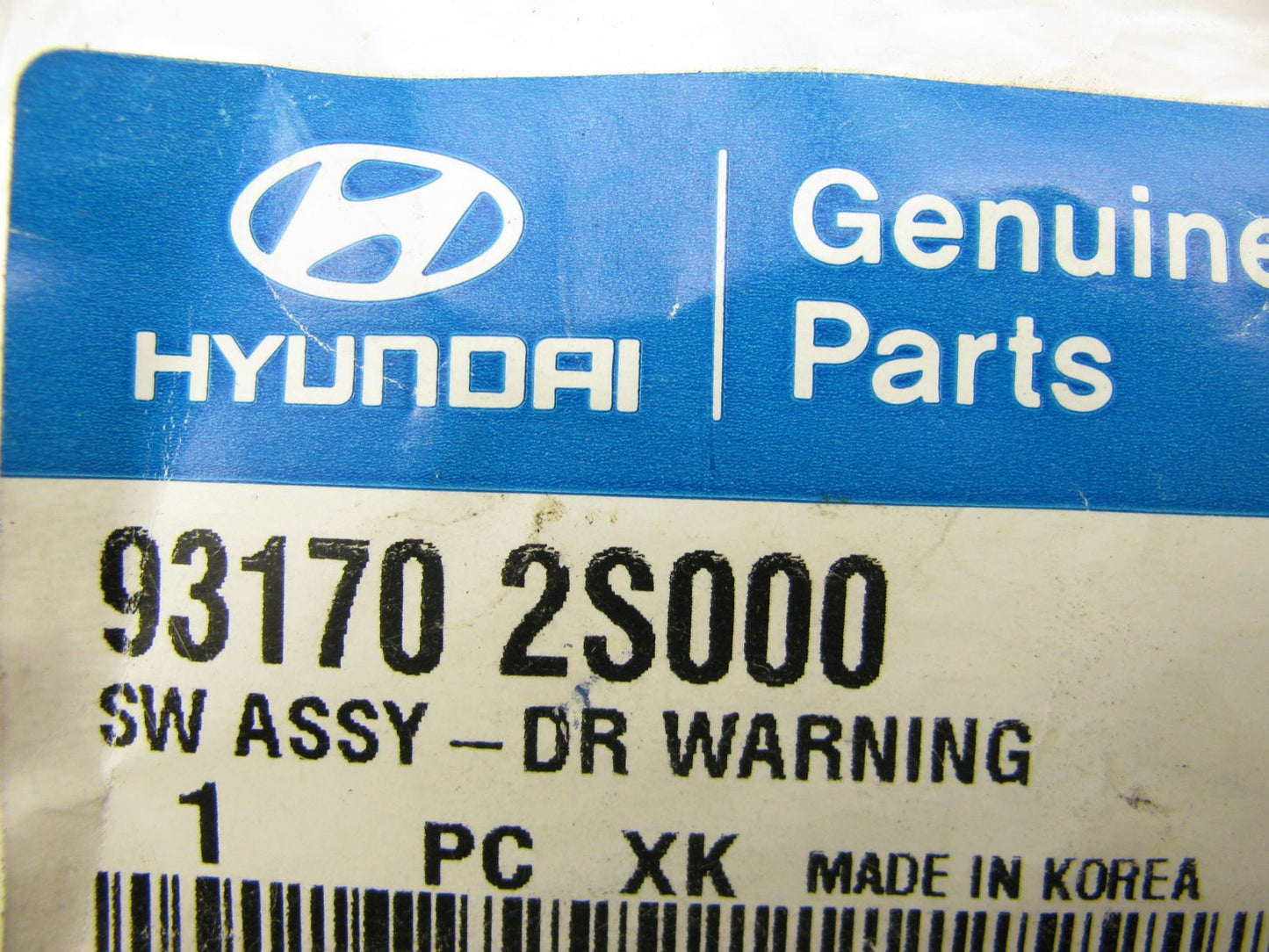 NEW GENUINE Door Warning Ajar Switch OEM For 11-13 Tucson 931702S000