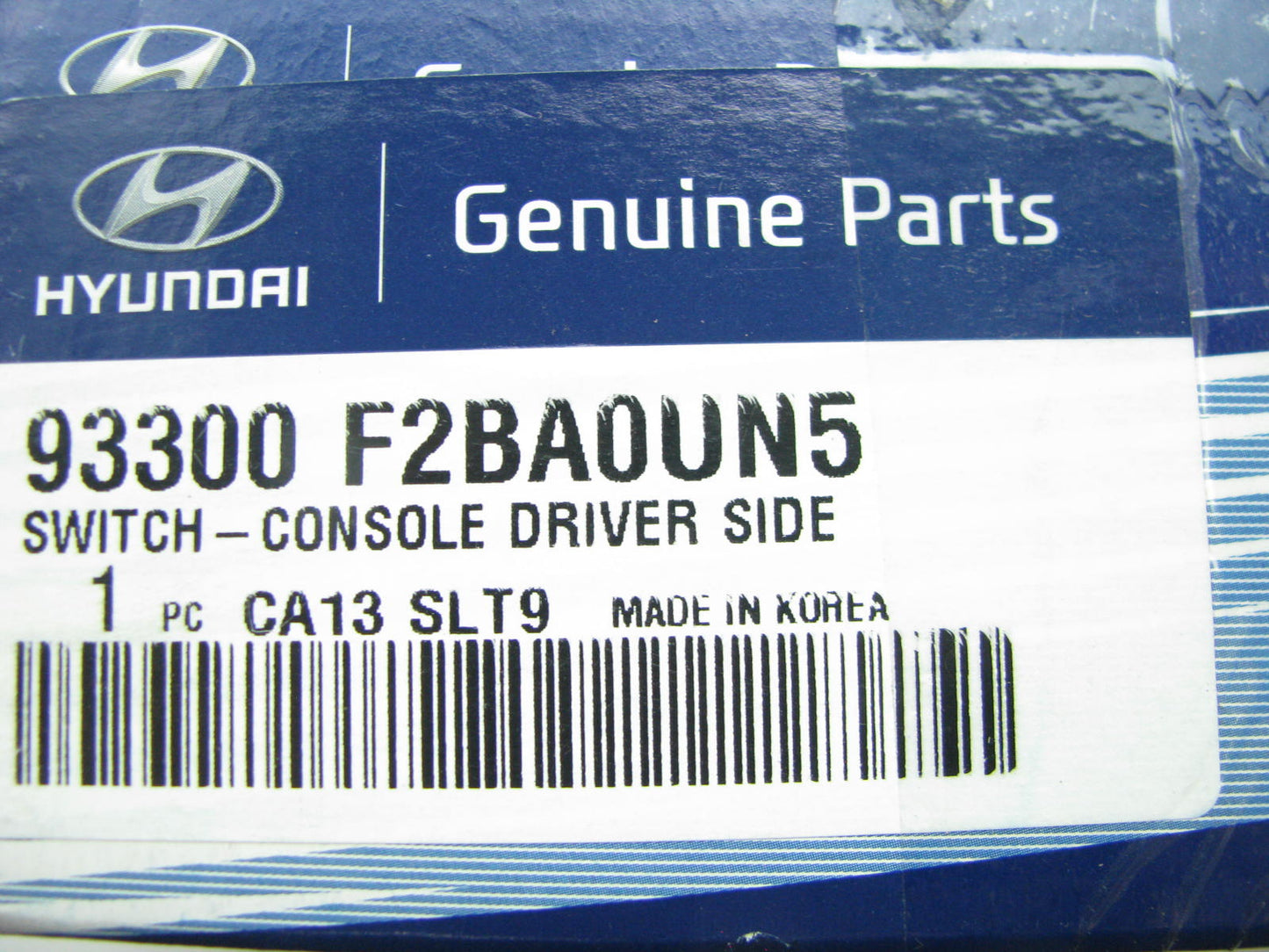 LEFT Console Heated Seat Drive Mode Switch OEM For 16-18 Elantra 93300F2BA0UN5
