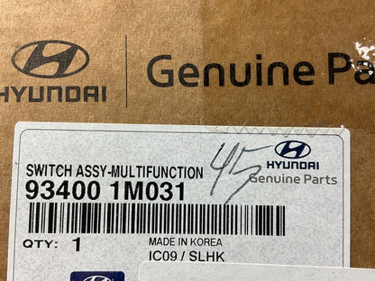 NEW - OEM 934001M031 Headlamp, Turn Signal, Fog Lamp Switch For 2015-2017 Accent