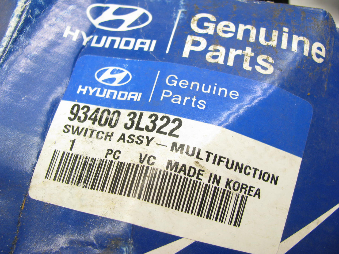 NEW OEM Dimmer, Headlight Wiper Combination Switch For 07-11 Azera 934003L322