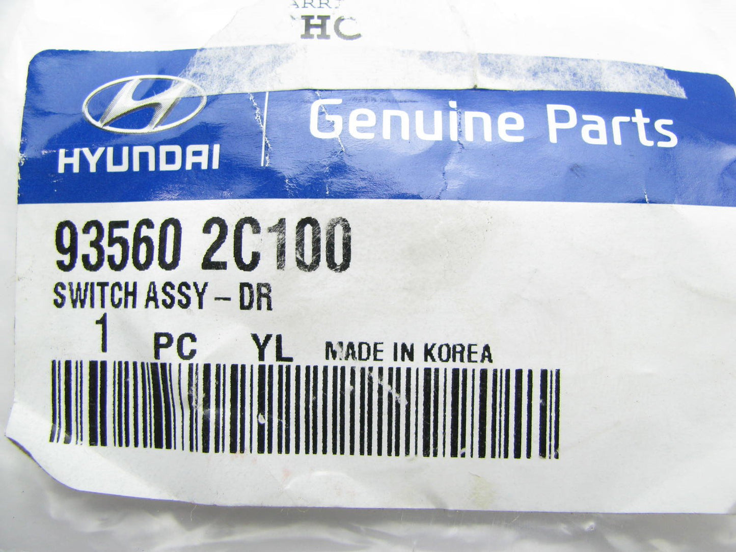 NEW - OEM 935602C100 Door Jamb Switch For 2003-2008 Hyundai Tiburon