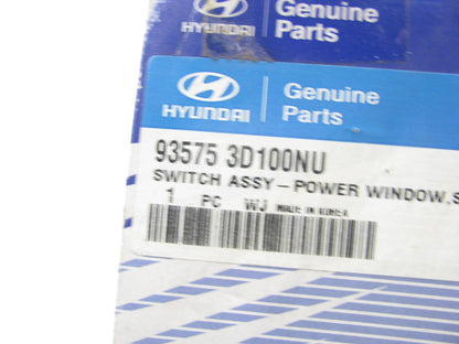 NEW - OEM 93575-3D100NU Right Front Power Window Switch For 02-03 Hyundai Sonata