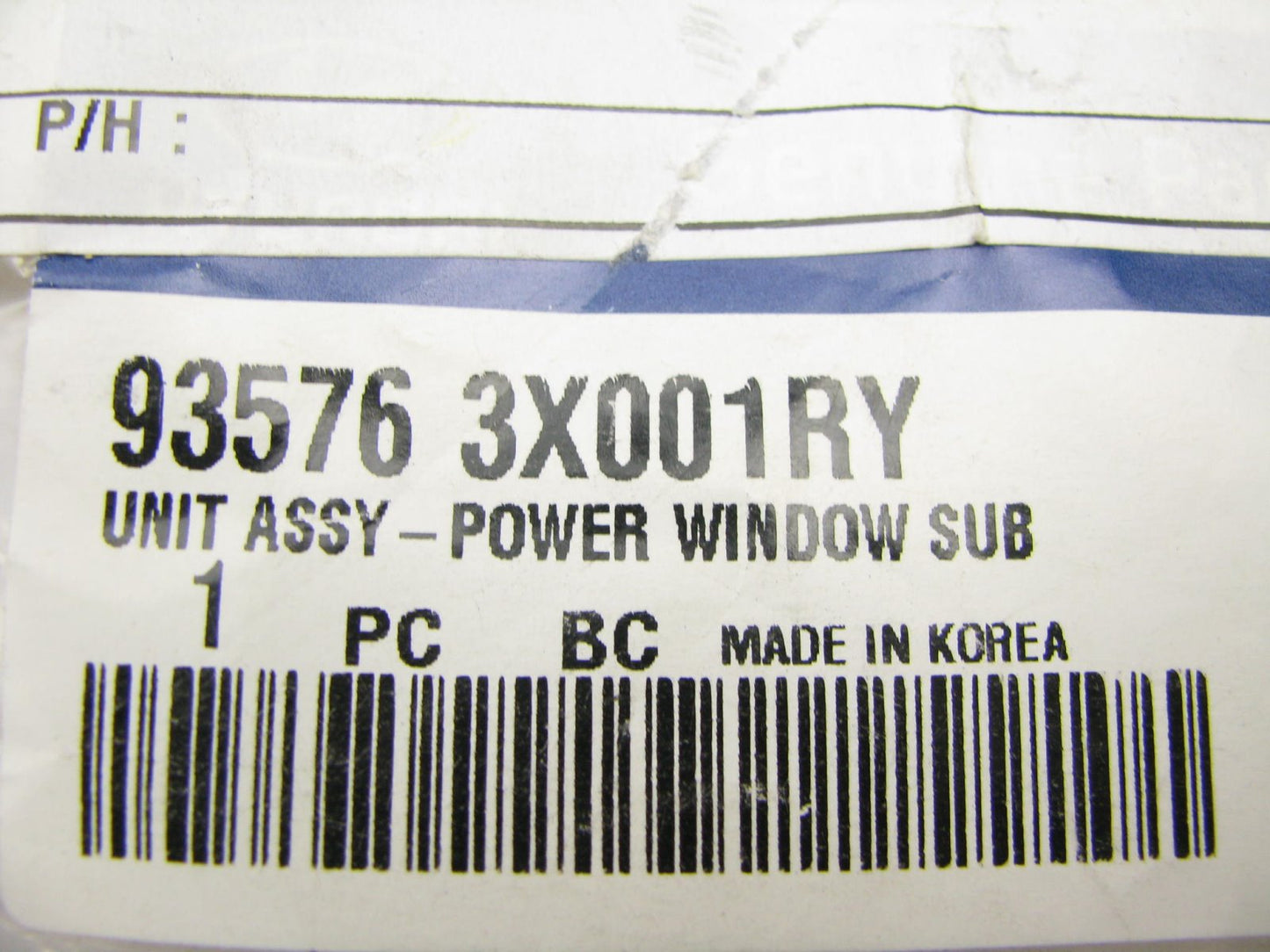 NEW Rear Power Window Switch OEM For 2011-2016 Elantra USA BUILT 935763X001RY