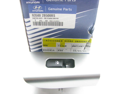 NEW - OEM 935802B500BS Rear Right Door Power Window Switch For 2010-12 Santa Fe