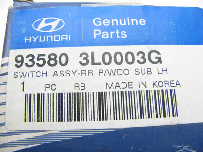 New OEM Rear Left Power Window Switch For 2006-2008 Hyundai Azera 935803L0003G