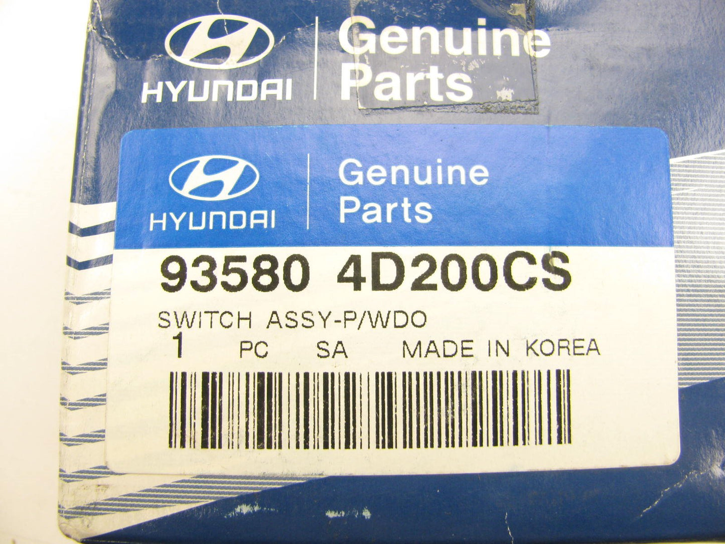 NEW REAR RIGHT Power Window Switch OEM For 2008 Entourage BEIGE 935804D200CS
