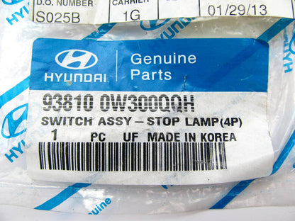 NEW - Genuine OEM For Hyundai Stop Brake Light Lamp Switch 938100W300QQH