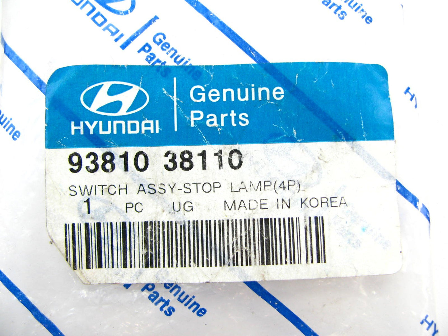 NEW - OEM 9381038110 Brake Light Lamp Switch For Hyundai