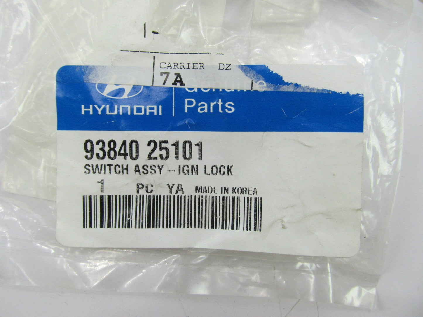 Clutch Pedal Ignition Lock Starter Safety Switch OEM For 00-06 Accent 9384025101