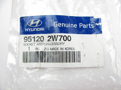 NEW - OEM 951202W700 12V Center Console Power Outlet For 2014-15 Hyundai Elantra