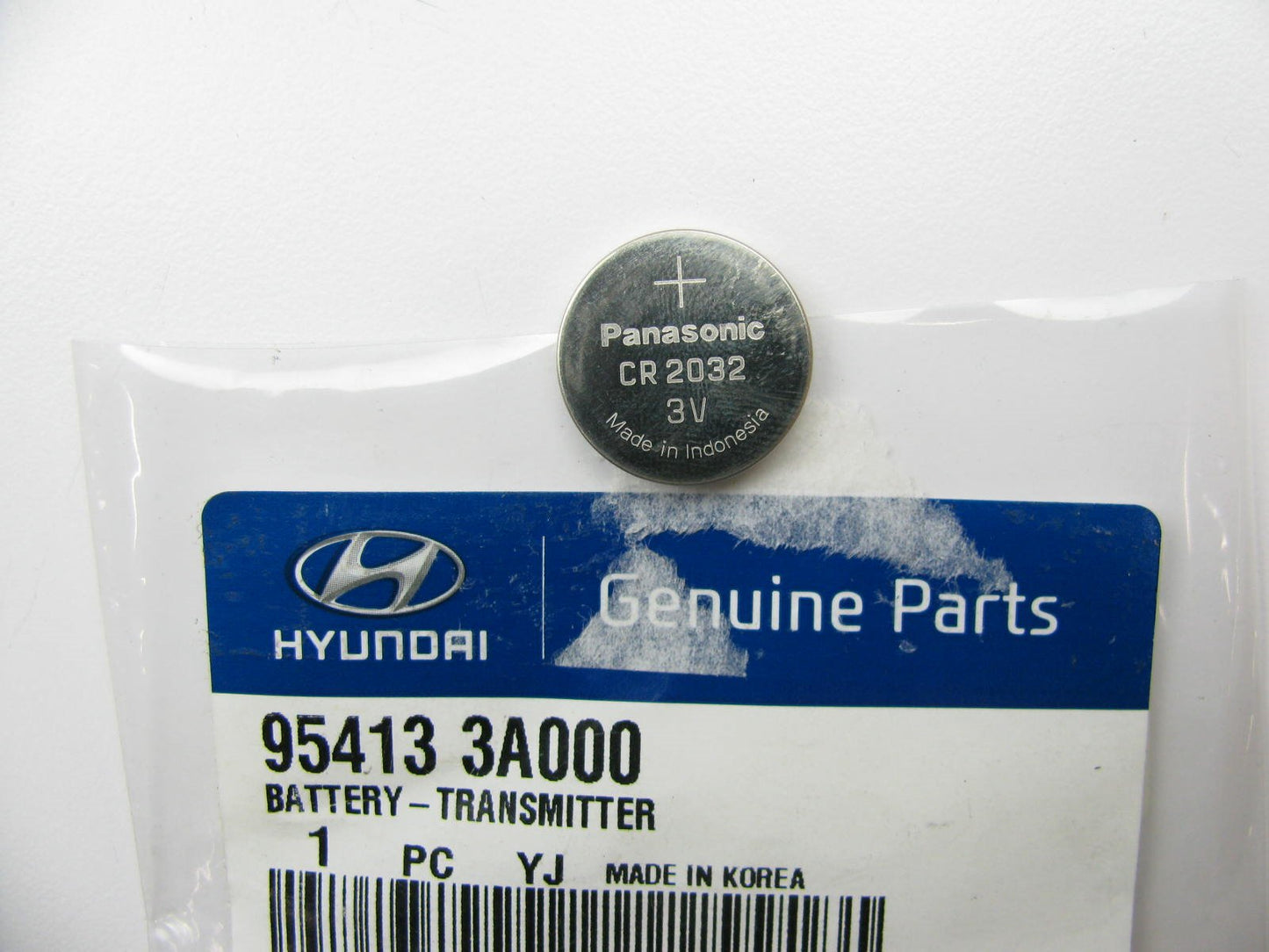 954133A000 Keyless Entry Remote Fob Transmitter Battery OEM For Hyundai CR 2032