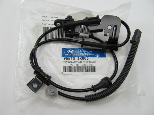 NEW - OEM 956701R000 Front Left ABS Brake Wheel Speed Sensor For 2011-17 Accent