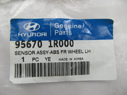 NEW - OEM 956701R000 Front Left ABS Brake Wheel Speed Sensor For 2011-17 Accent