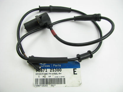 NEW - OEM Front Right ABS Wheel Speed Sensor For 00-05 Hyundai Accent 9567125300