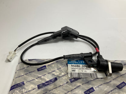 NEW - OEM 9568038600 Rear Right ABS Wheel Speed Sensor For Hyundai