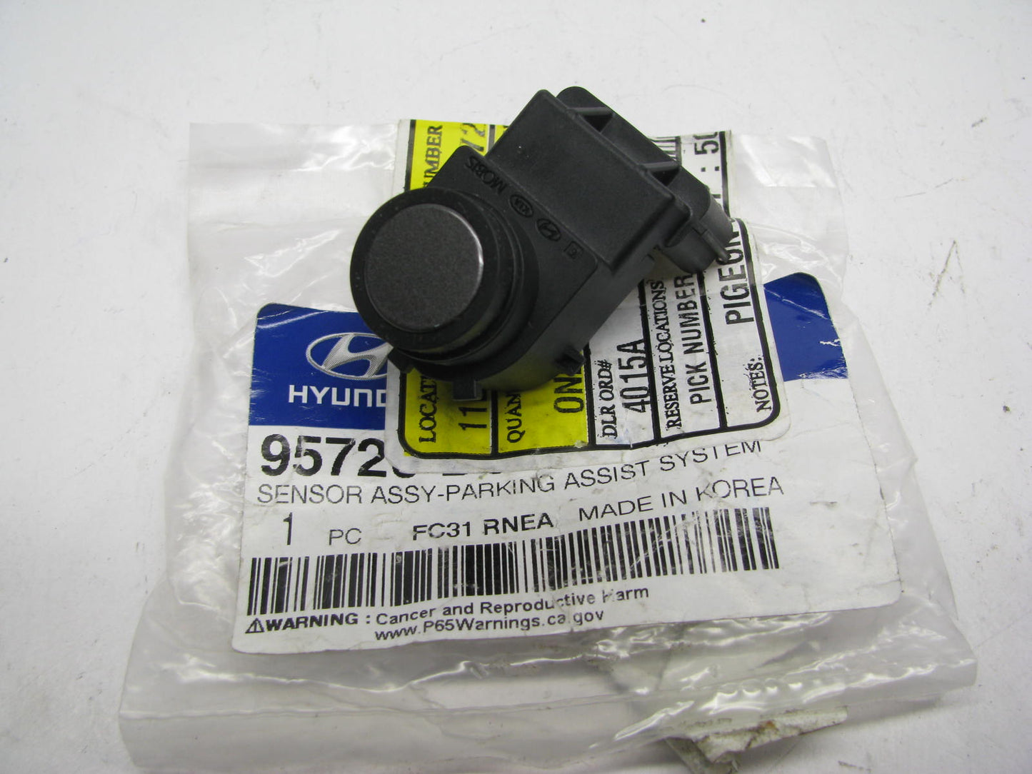 NEW Park Sensor 95720D3000PG4 Genuine OEM For 17-19 Hyundai Ioniq Hybrid
