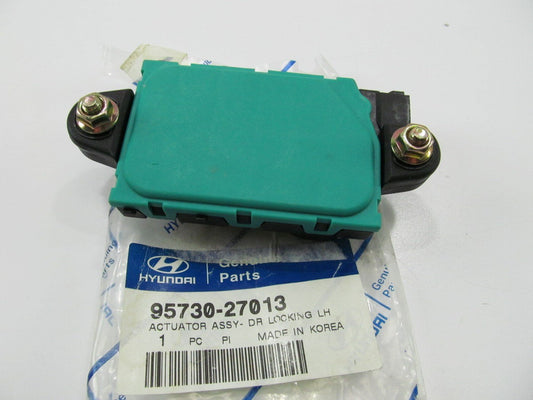 NEW - OEM 9573027013 FRONT LEFT Door Lock Actuator For 2000-01 Hyundai Tiburon