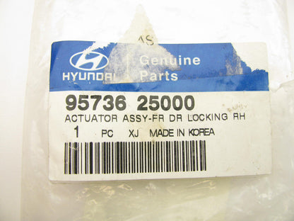 NEW Front Right Door Lock Actuator OEM For 99-02 Hyundai Accent 3-door Hatchback