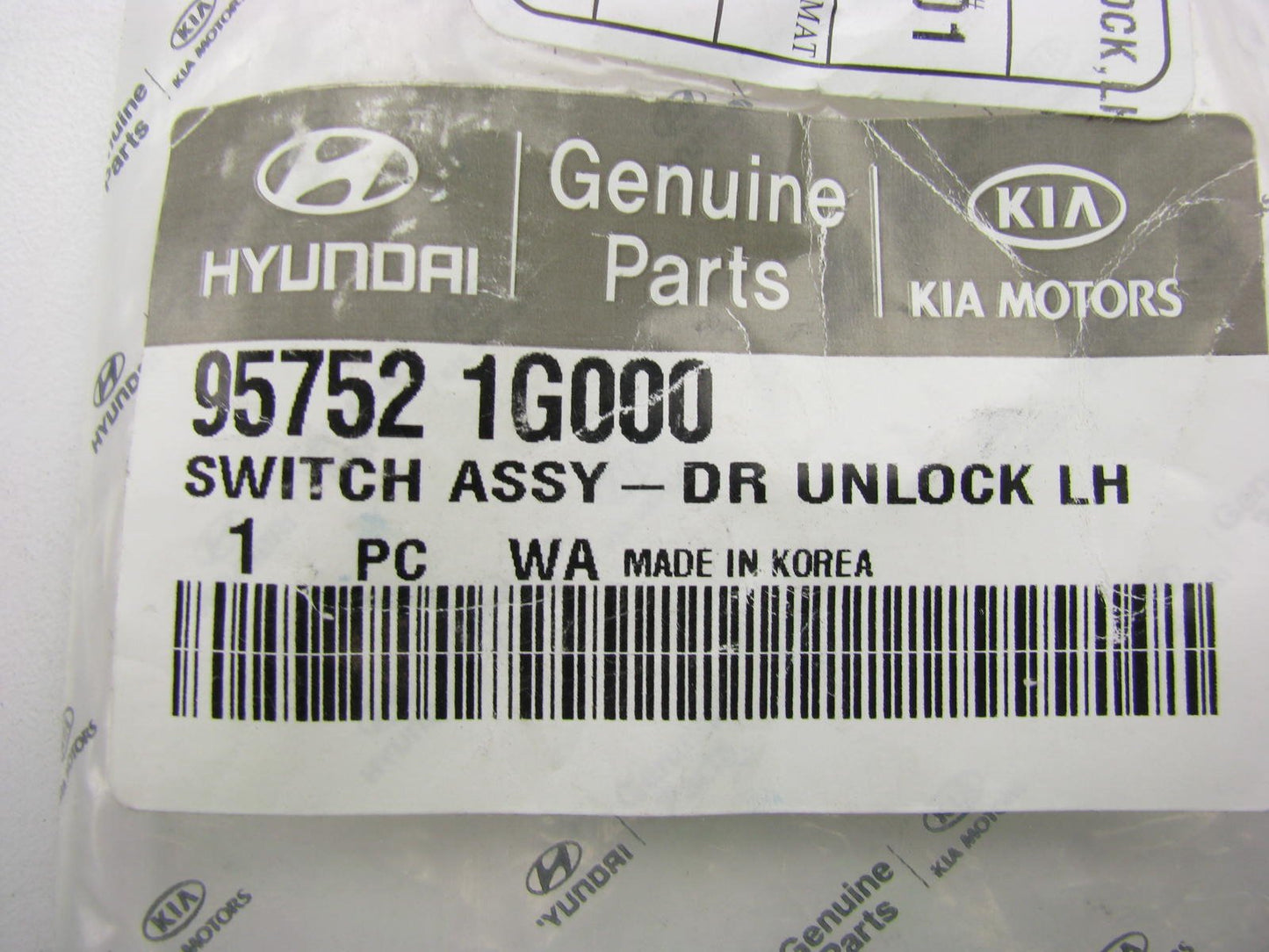 New OEM Front Left Side Door Lock Switch For 06-11 Accent 957521G000