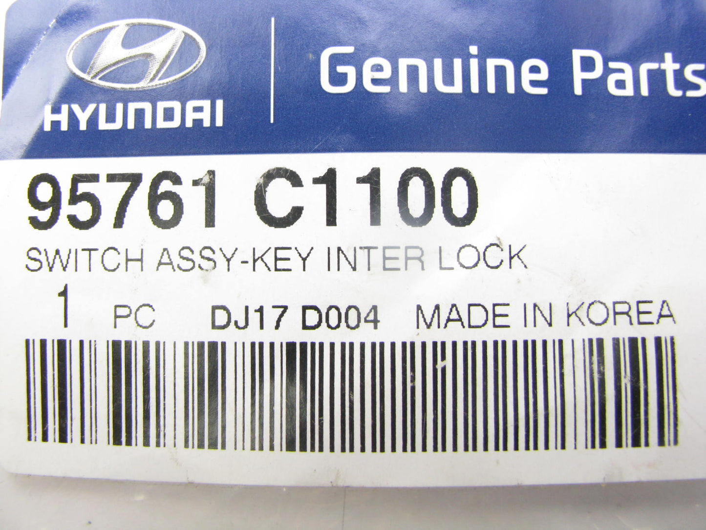 NEW GENUINE Key INTERMEDIATED Lock Switch OEM For 15-19 Sonata