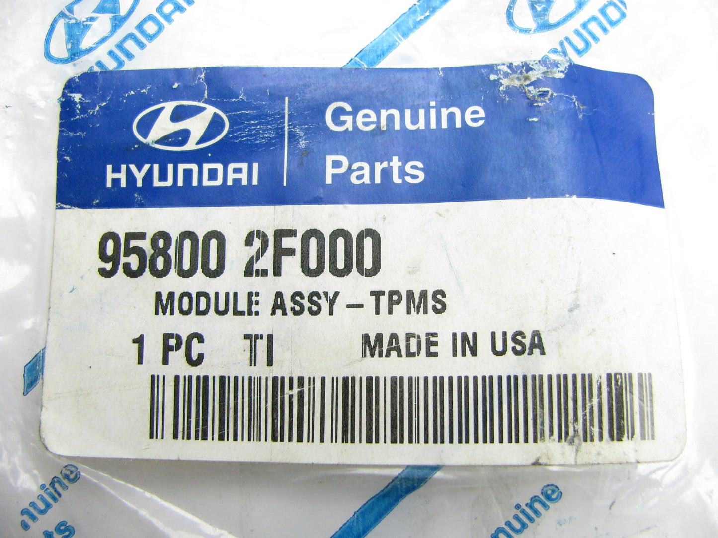 NEW - OEM 958002F000 TPMS Tire Pressure Monitor Module For 06-11 Hyundai Accent