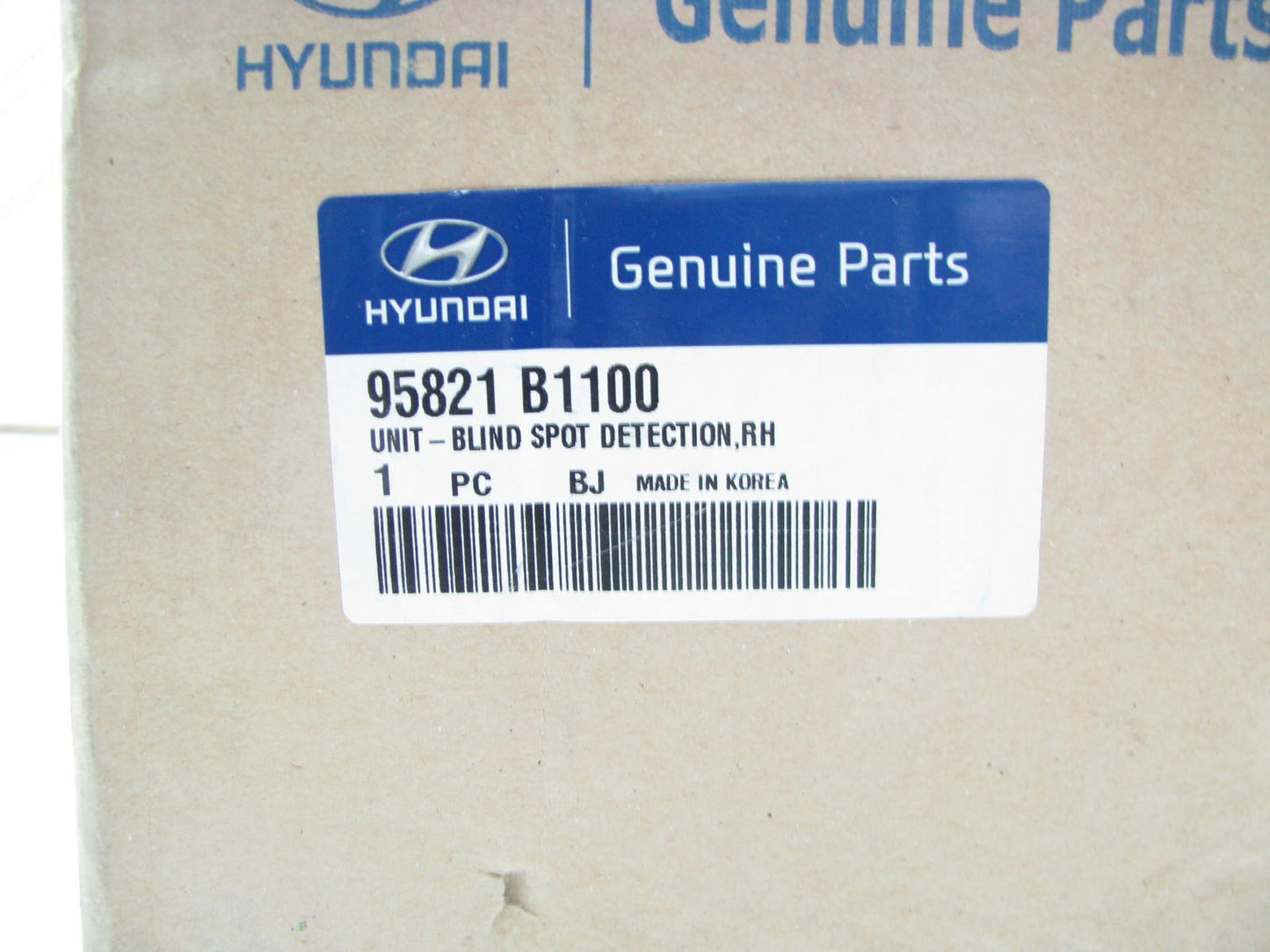 NEW OEM 95821B1100 Blind Spot Radar Right Module For 2015-16 Genesis, 17-19 G80