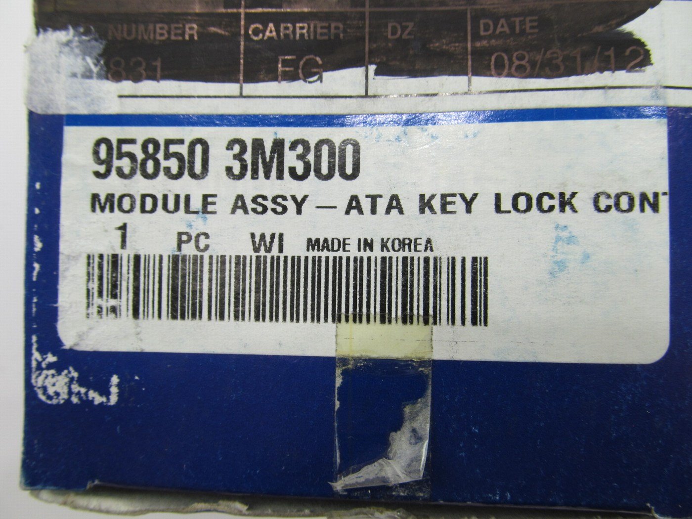 NEW - OEM 958503M300 Transaxle Key Lock Control Module For 08-14 Genesis
