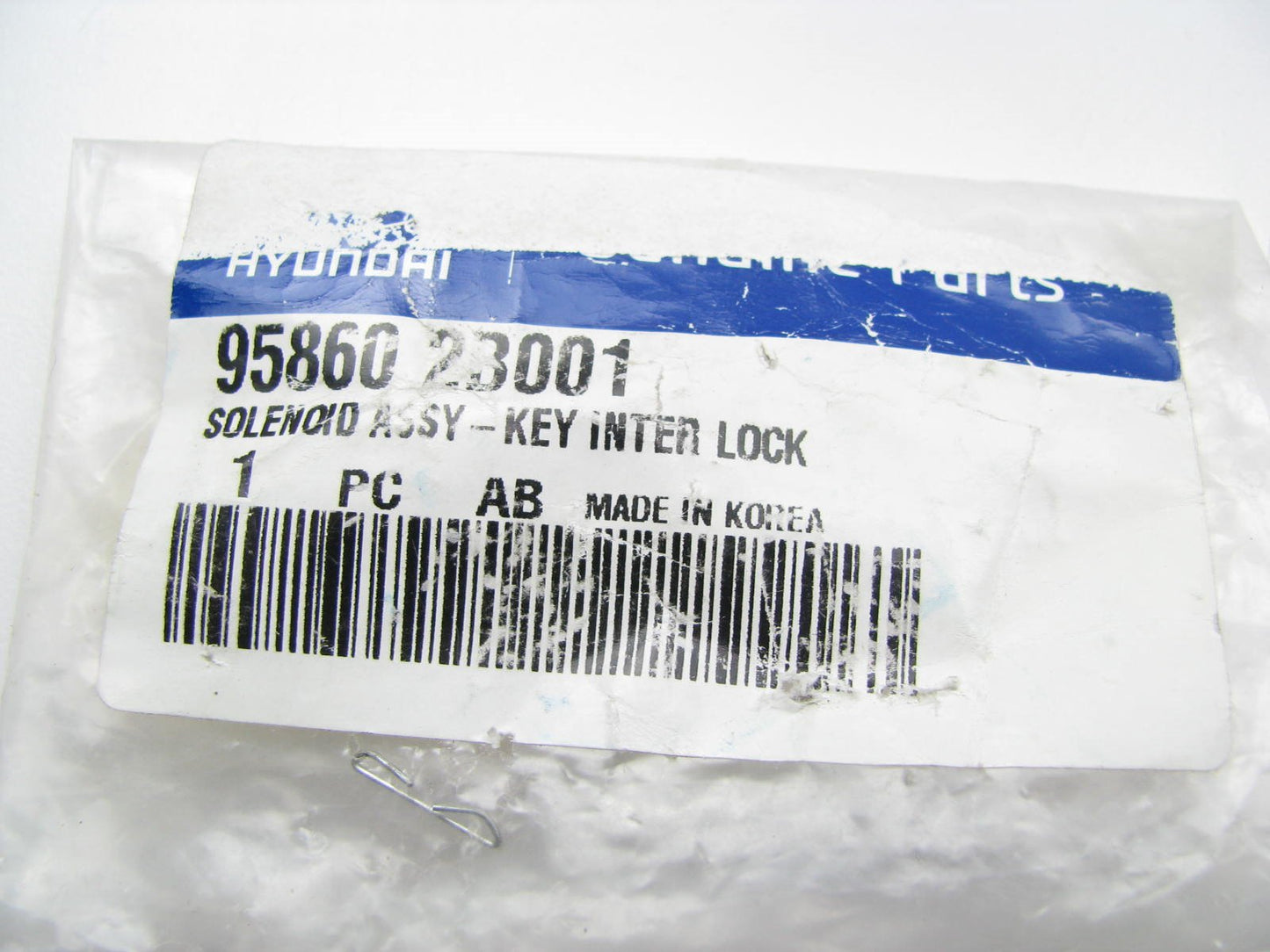 New Automatic Trans Key Inter Lock Solenoid OEM For 2009-12 Santa Fe 958602B001