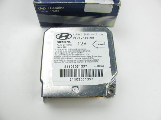 NEW GENUINE 9591026100 SRS System Control Module OEM For 00-06 Hyundai Santa Fe
