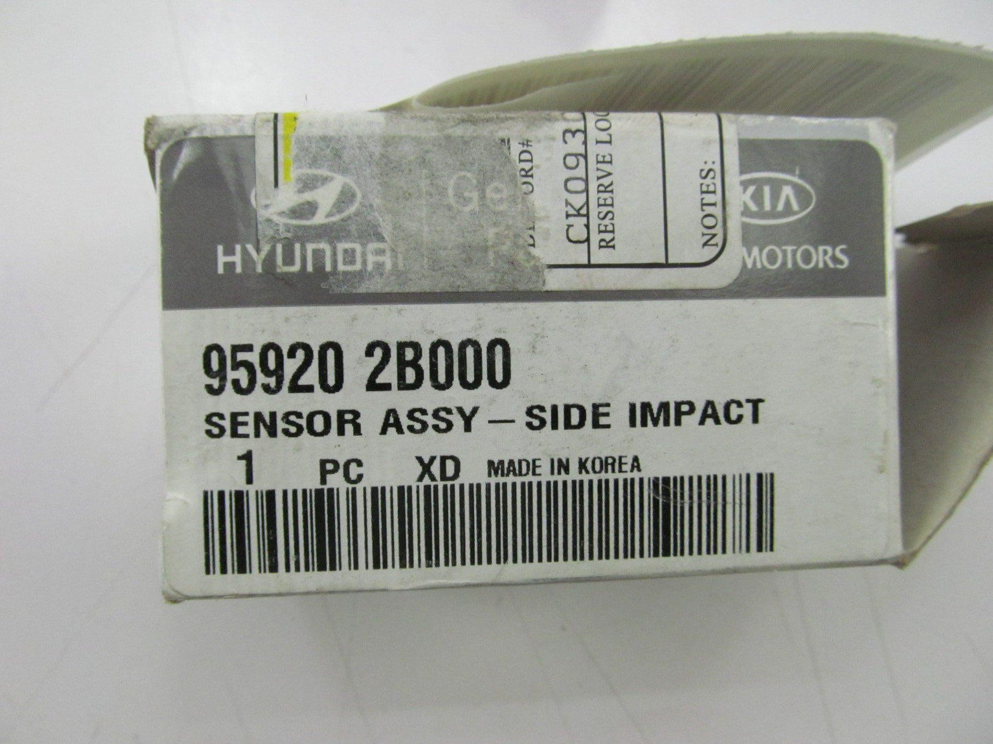 New Genuine Side Impact Crash Sensor SRS OEM For  Hyundai 959202B000