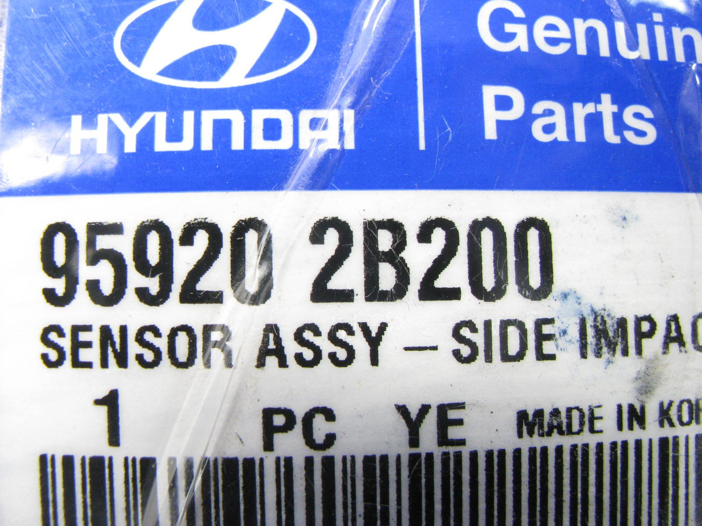 NEW GENUINE Rear Side SRS Crash Impact Sensor OEM For 2010-2012 Santa Fe