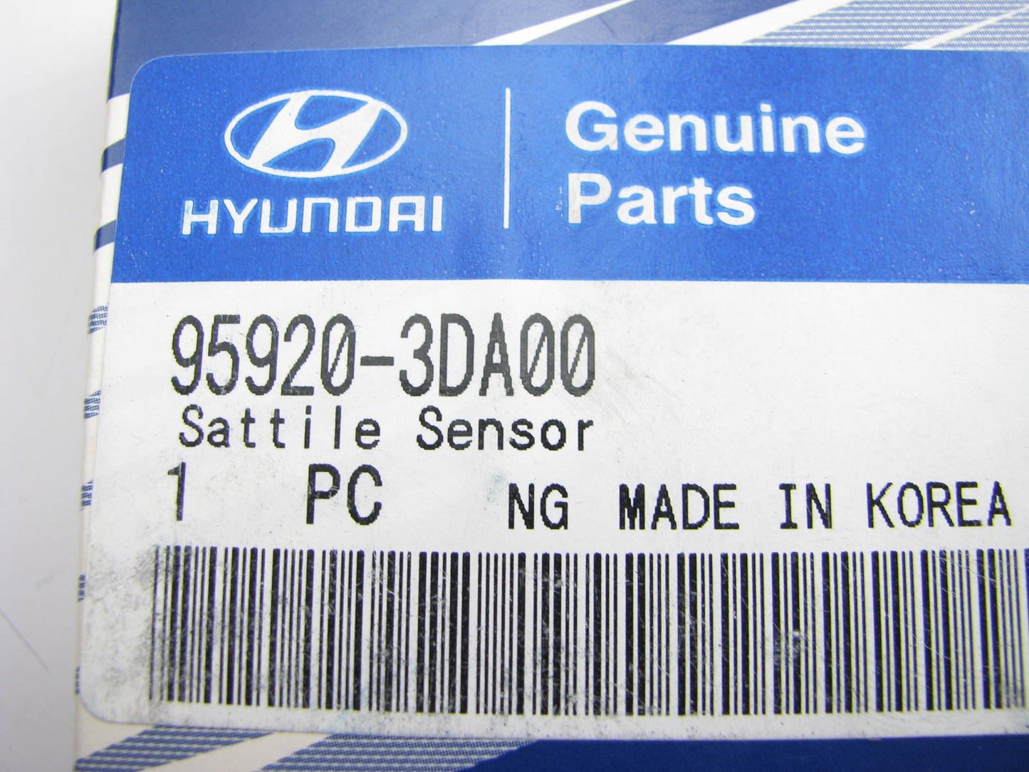 NEW - OEM Genuine SRS Side Crash Impact Sensor OEM For 01-05 Sonata 959203DA00