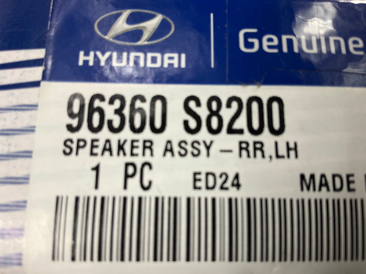 NEW Rear Left Drivers Side Speaker (Harman Audio) For 20-024 Palisade 96360S8200