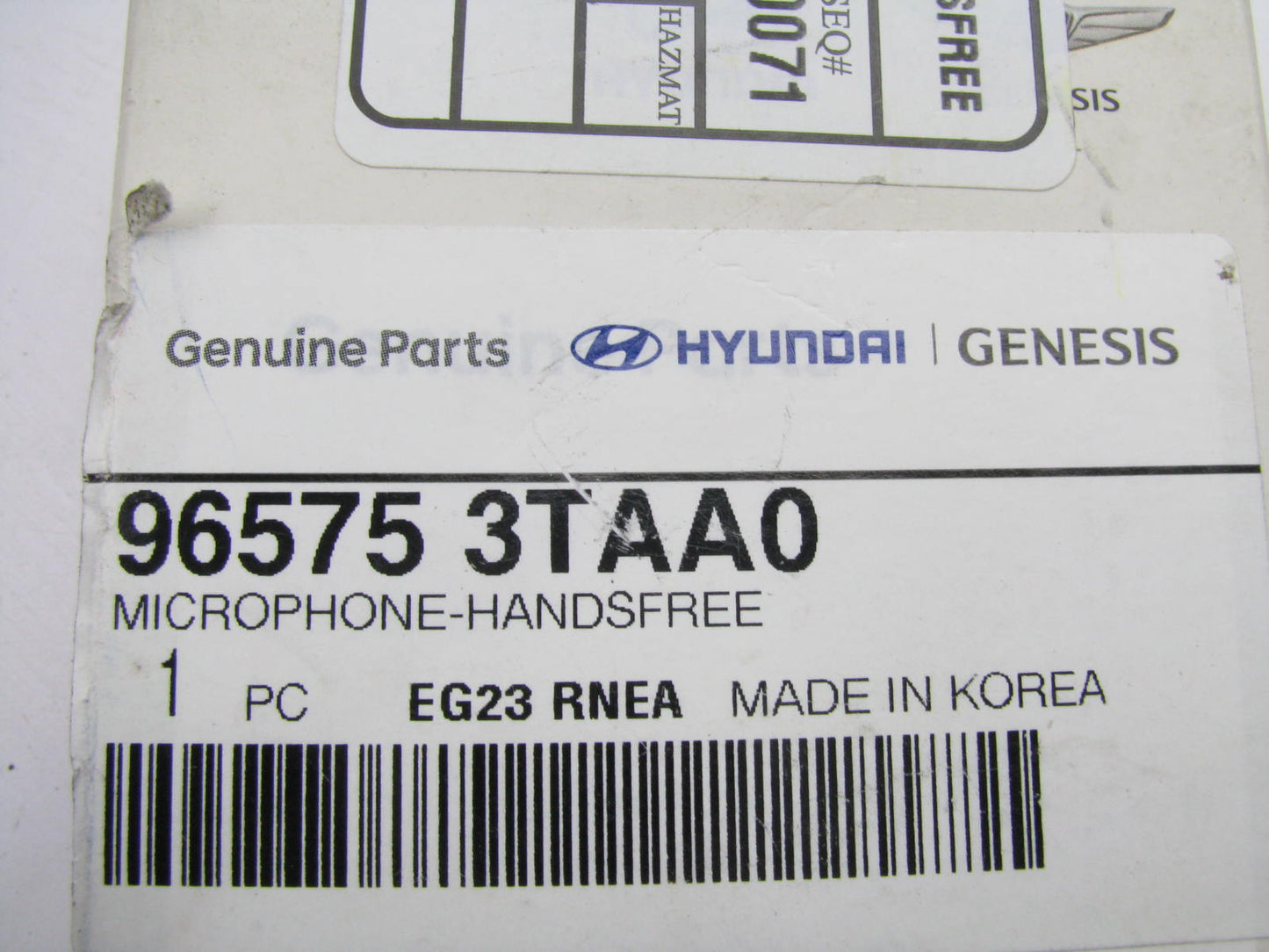 NEW 965753TAA0 Overhead Console Navigation Microphone OEM For 17-19 Santa Fe