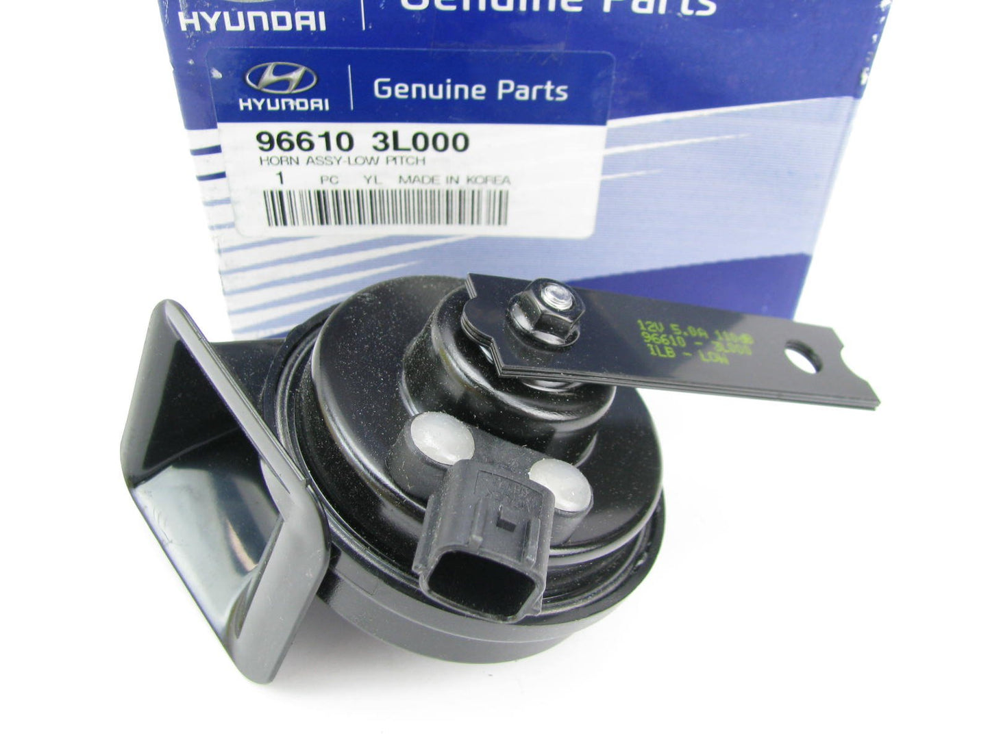 NEW - OEM GENUINE 966103L000 LOW PITCH Horn For 2006-2011 Hyundai Azera