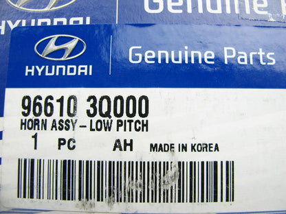 NEW - OEM 966103Q000 LOW PITCH Horn For 2006-2014 Hyundai Sonata
