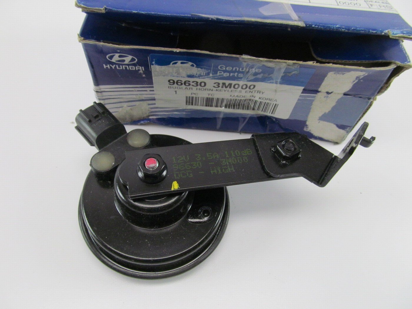 NEW Genuine Keyless Entry Burglar Alarm Horn OEM For 09-11 Genesis, 10-11 Equus