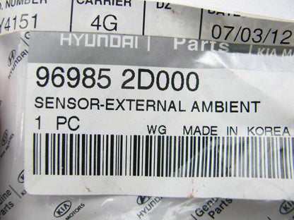 NEW GENUINE Ambient Air Temperature Sensor OEM For Hyundai 969852D000